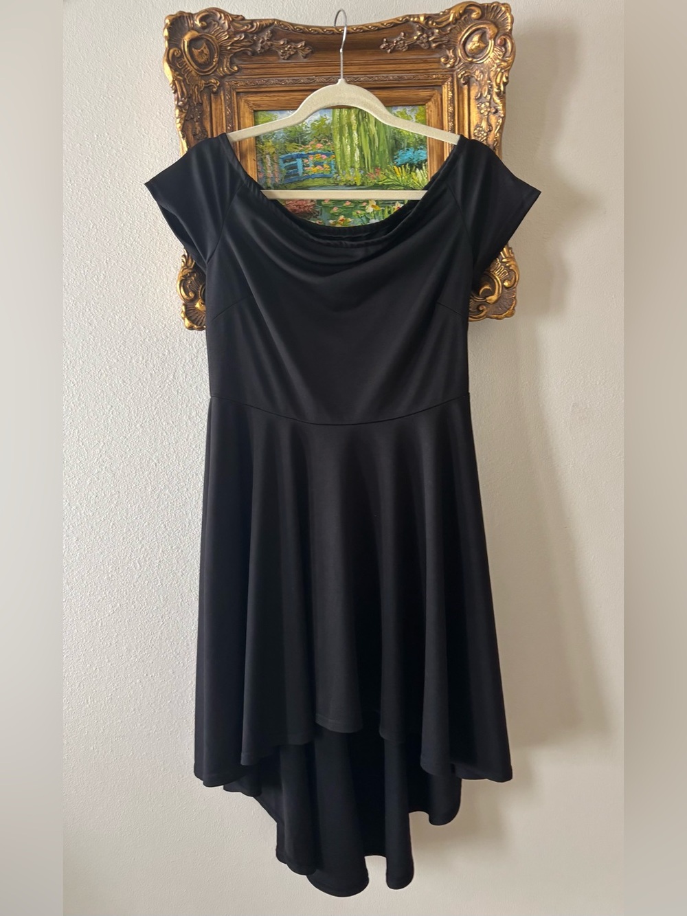 Amazon Black High-Low Women's Dress